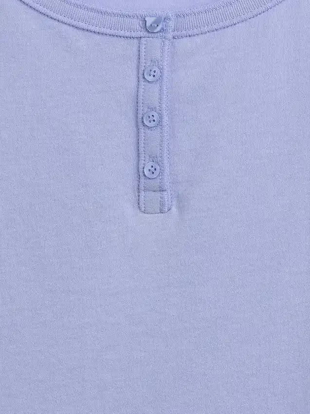 Camiseta Henley raglán para niños