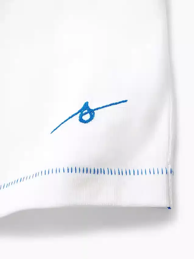 Camiseta holgada azul