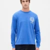 Camiseta holgada con diseño gráfico de Keith Haring