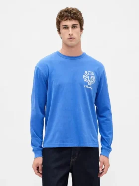 Camiseta holgada con diseño gráfico de Keith Haring