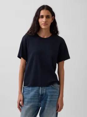 Camiseta holgada de algodón Supima®