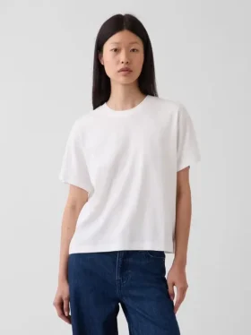 Camiseta holgada de algodón Supima®