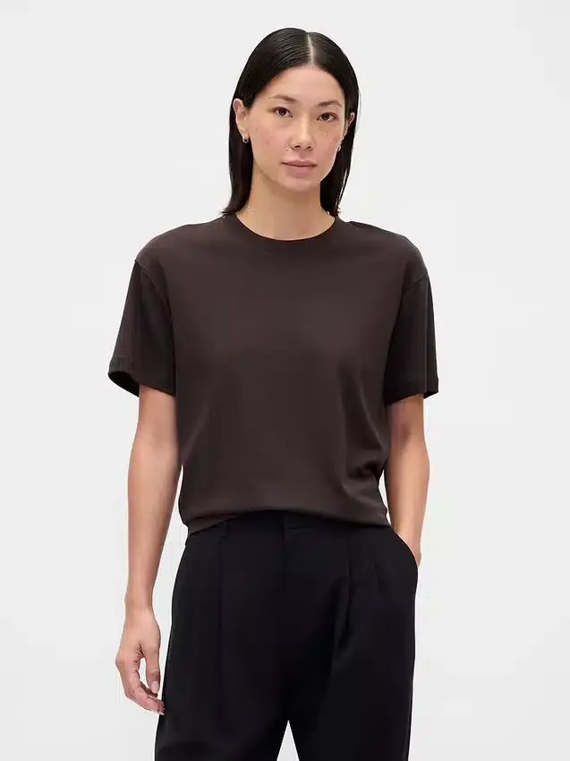 Camiseta holgada de algodón Supima®