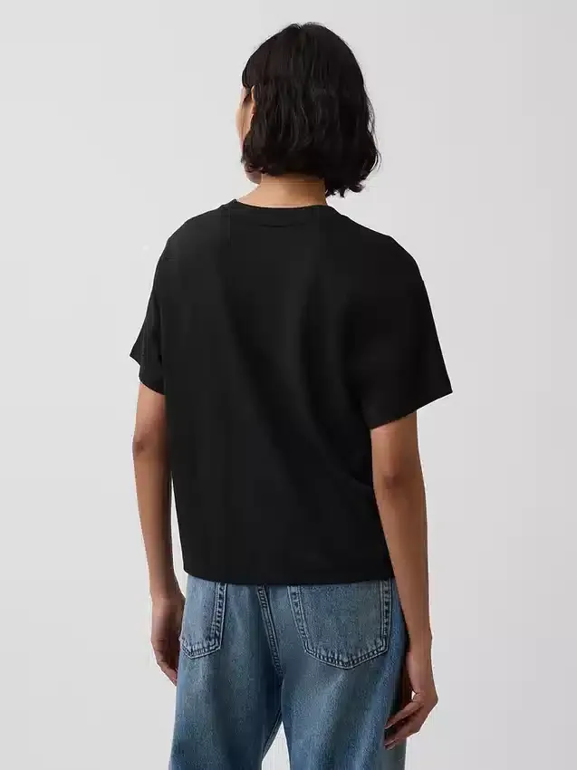 Camiseta holgada de algodón Supima®