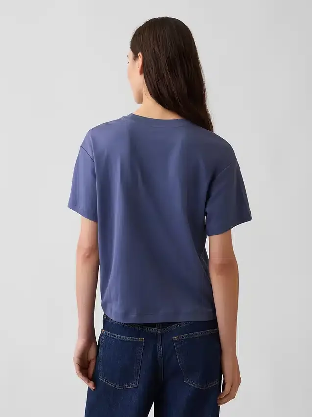 Camiseta holgada de algodón Supima®