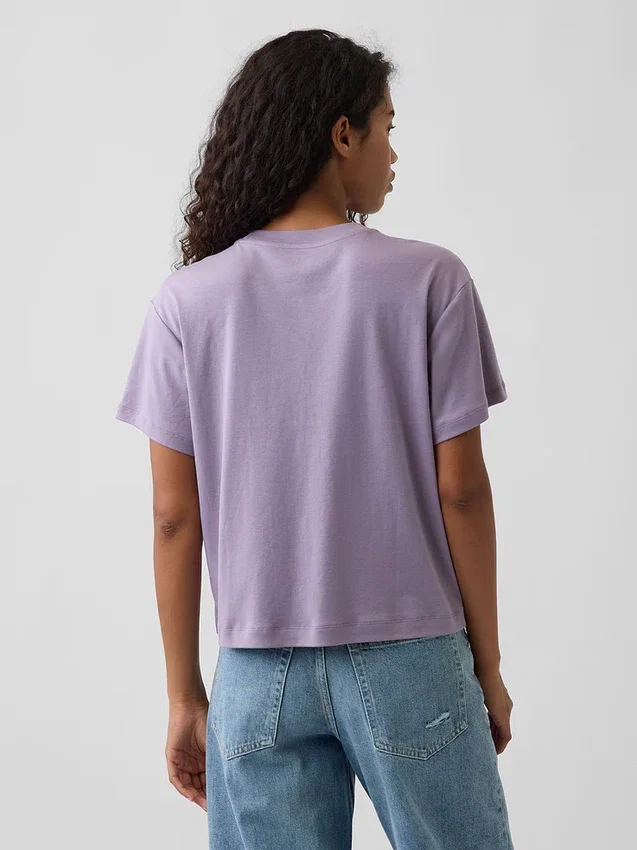 Camiseta holgada de algodón Supima®