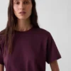 Camiseta holgada de algodón Supima®