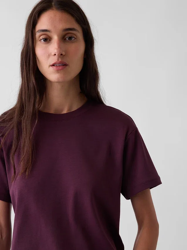 Camiseta holgada de algodón Supima®