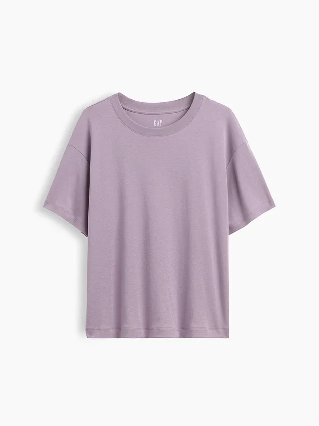 Camiseta holgada de algodón Supima®