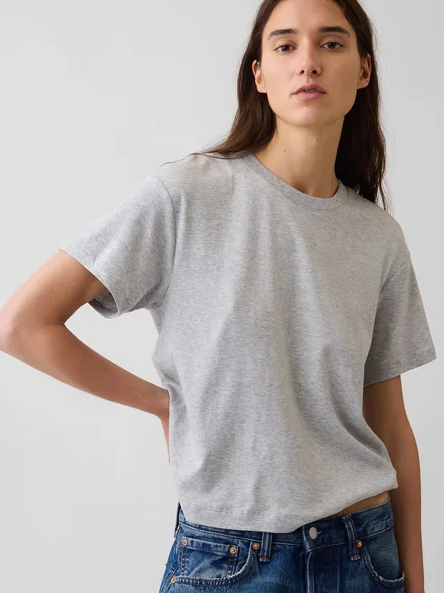 Camiseta holgada de algodón Supima®