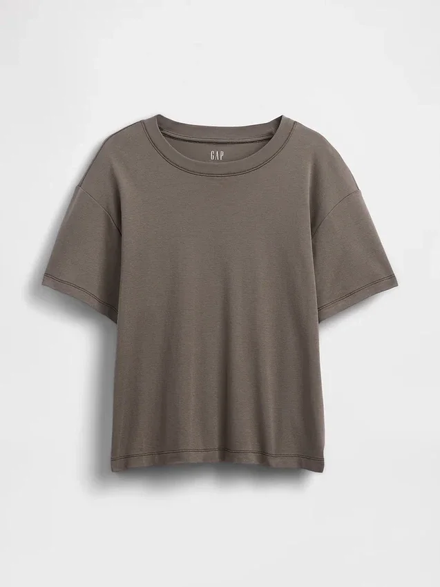 Camiseta holgada de algodón Supima®