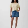 Camiseta holgada de mezcla de lino