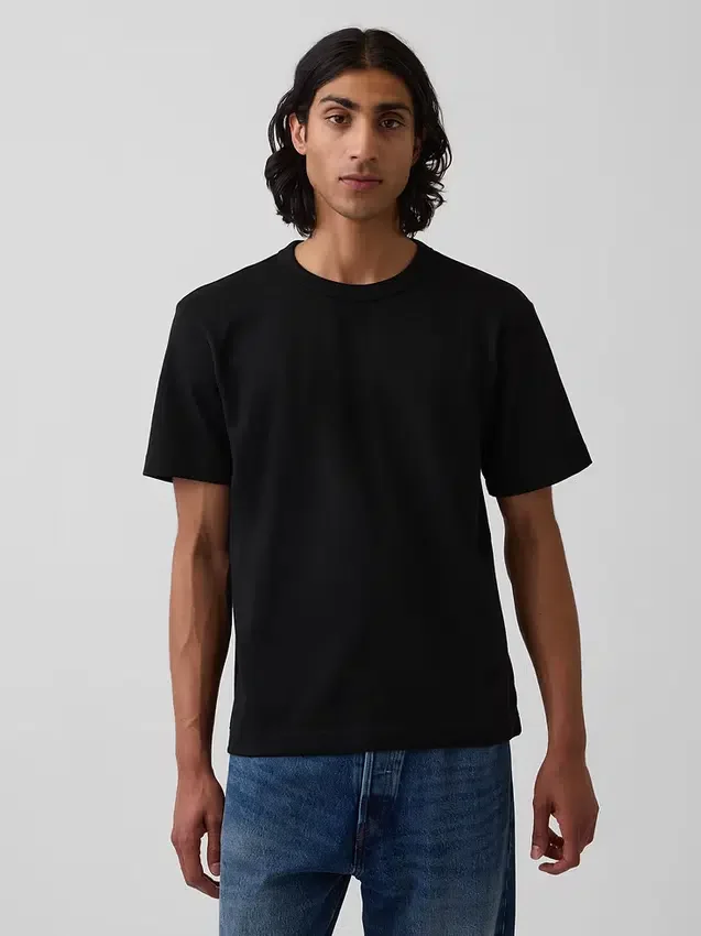 Camiseta holgada de peso pesado para adultos