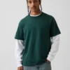 Camiseta holgada de peso pesado para adultos