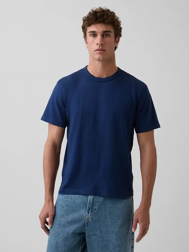 Camiseta holgada de peso pesado para adultos