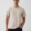 Camiseta holgada de peso pesado para adultos