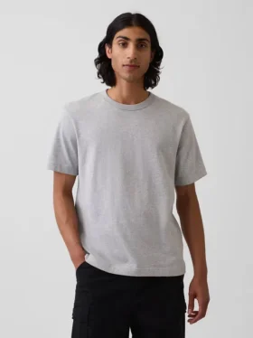 Camiseta holgada de peso pesado para adultos