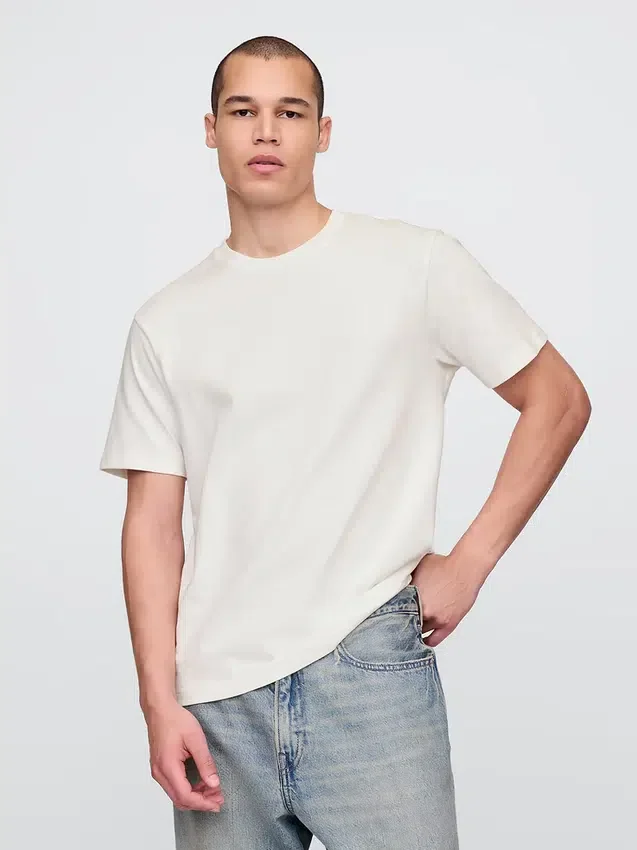 Camiseta holgada de peso pesado para adultos