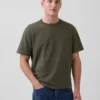 Camiseta holgada de peso pesado para adultos