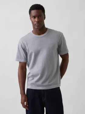 Camiseta holgada de peso pesado para adultos