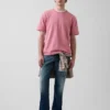 Camiseta holgada de peso pesado para adultos