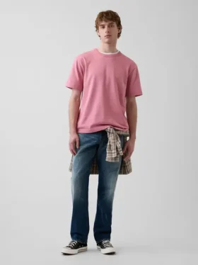 Camiseta holgada de peso pesado para adultos