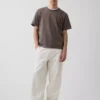 Camiseta holgada de peso pesado para adultos