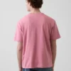 Camiseta holgada de peso pesado para adultos