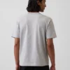 Camiseta holgada de peso pesado para adultos