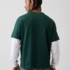 Camiseta holgada de peso pesado para adultos