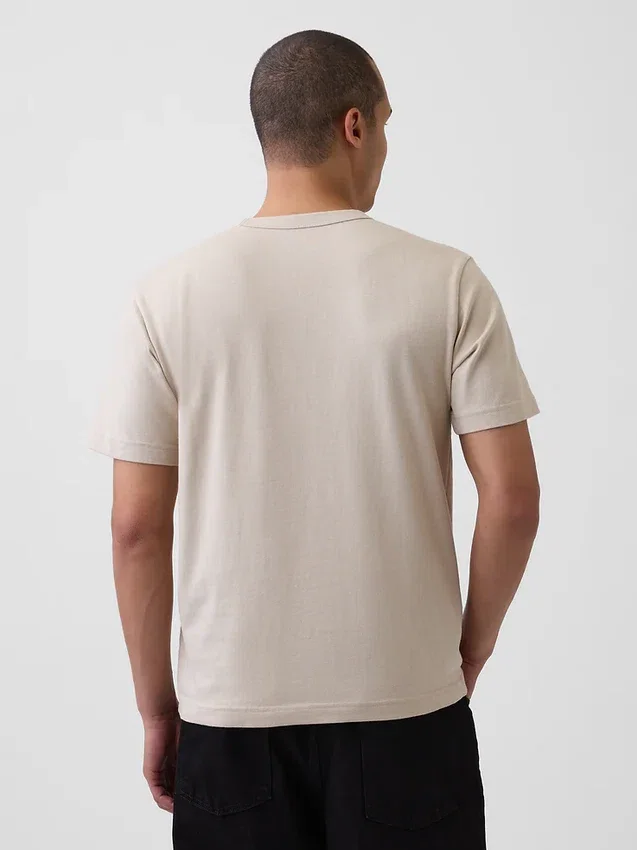 Camiseta holgada de peso pesado para adultos