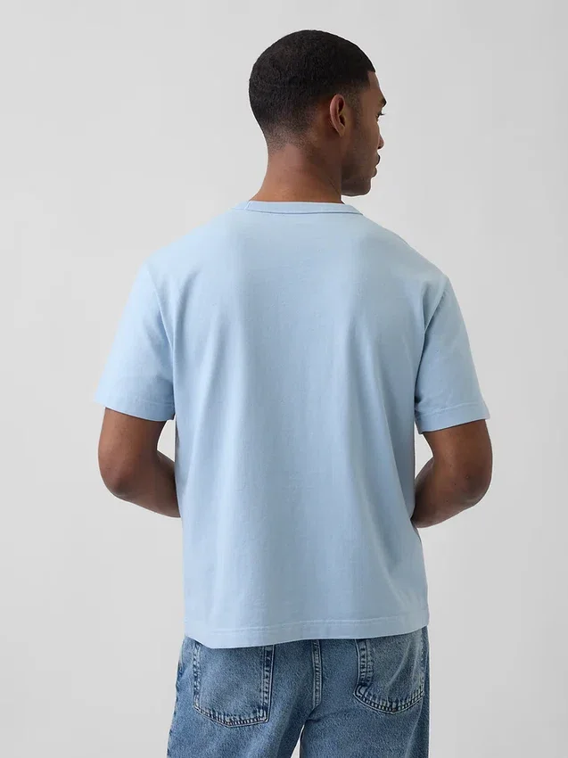 Camiseta holgada de peso pesado para adultos