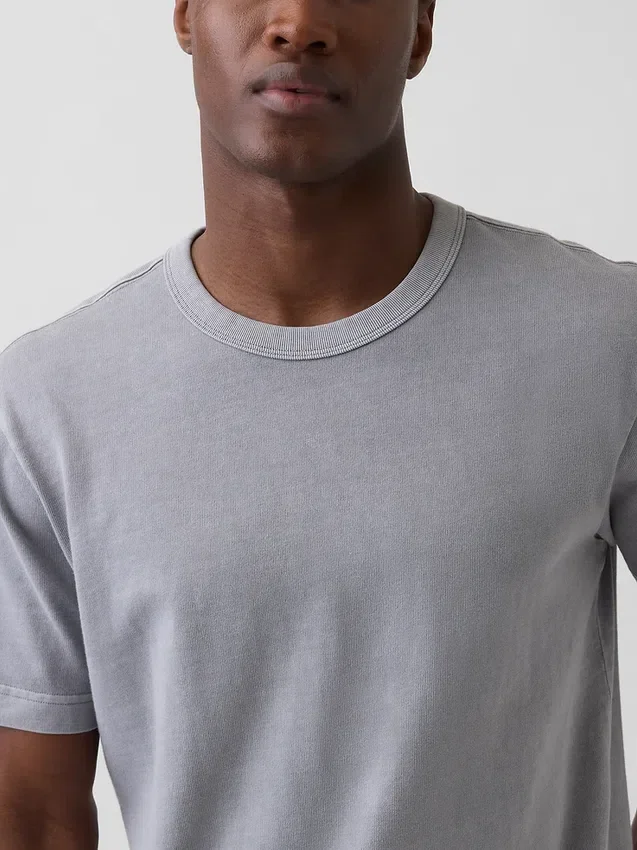 Camiseta holgada de peso pesado para adultos