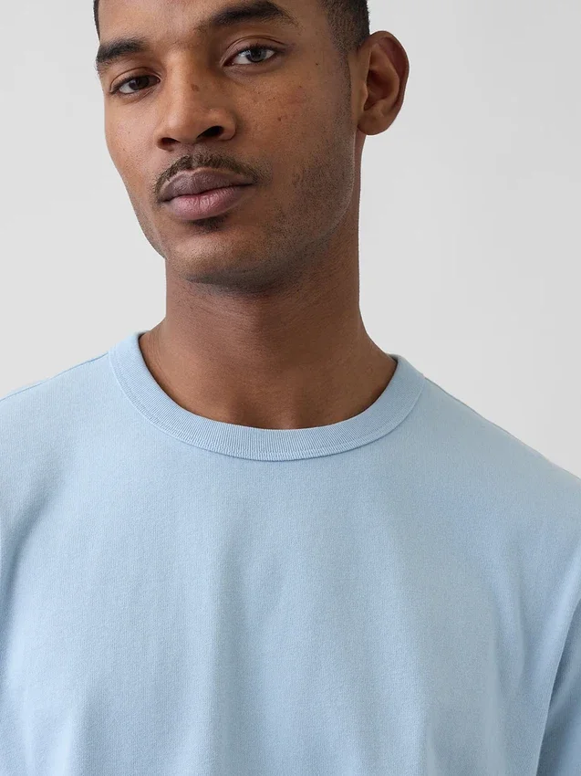 Camiseta holgada de peso pesado para adultos