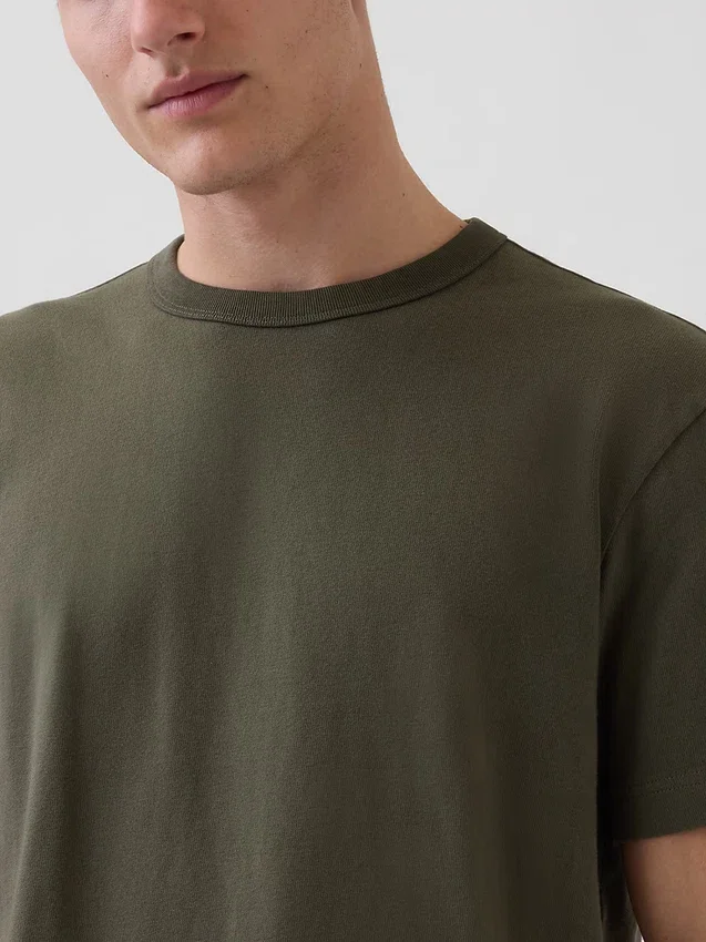 Camiseta holgada de peso pesado para adultos
