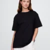 Camiseta holgada de peso pesado para adultos