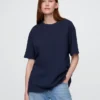 Camiseta holgada de peso pesado para adultos