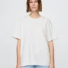 Camiseta holgada de peso pesado para adultos