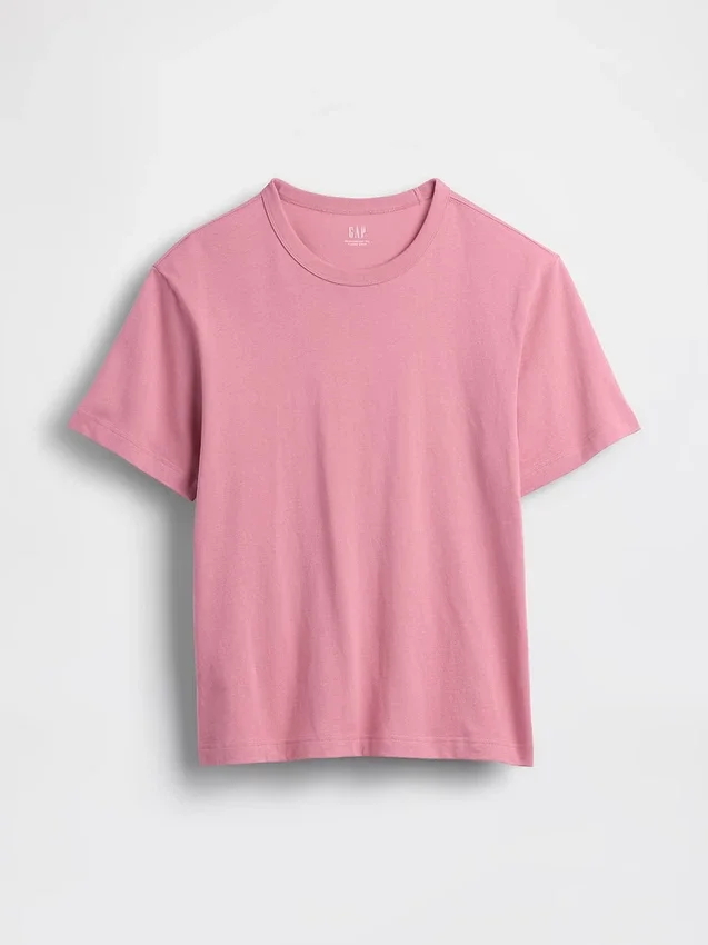 Camiseta holgada de peso pesado para adultos