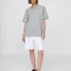 Camiseta holgada de peso pesado para adultos