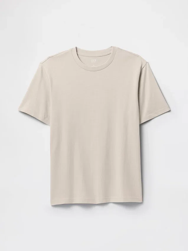 Camiseta holgada de peso pesado para adultos