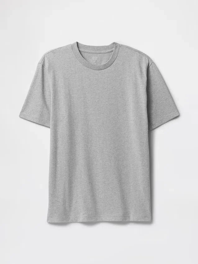 Camiseta holgada de peso pesado para adultos
