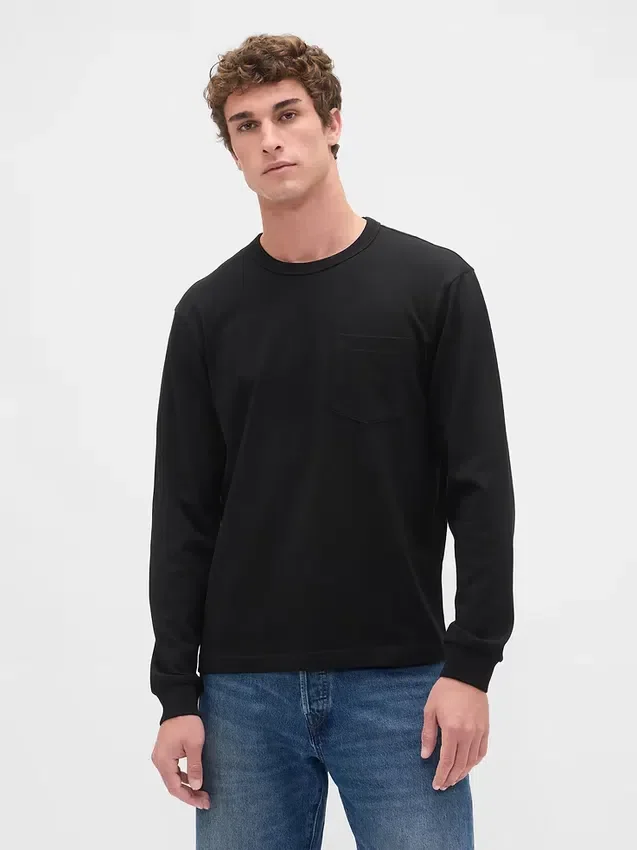 Camiseta holgada de tejido grueso