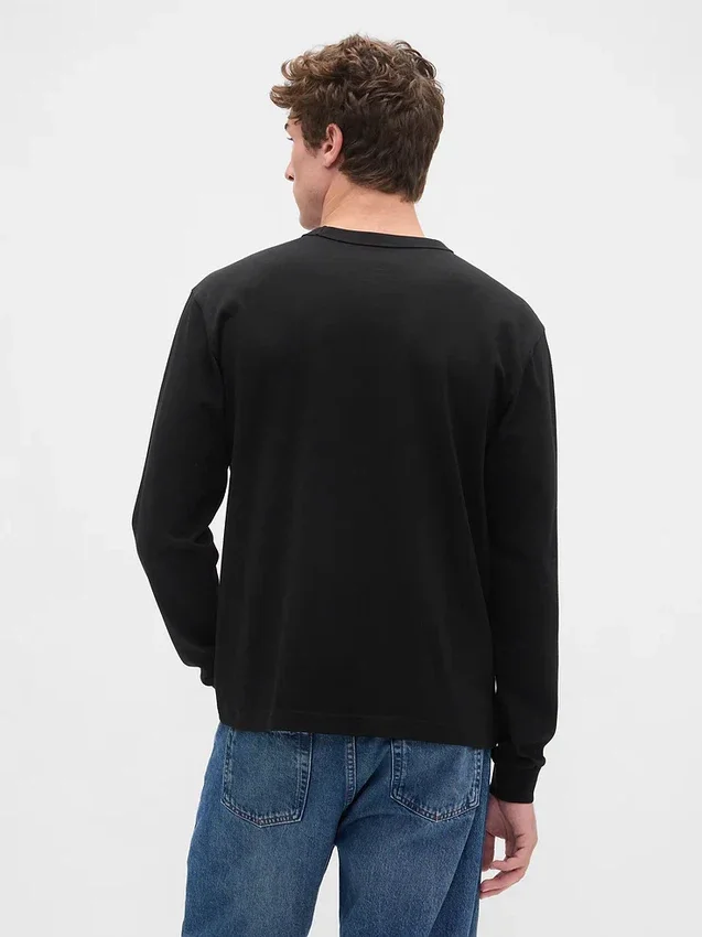 Camiseta holgada de tejido grueso