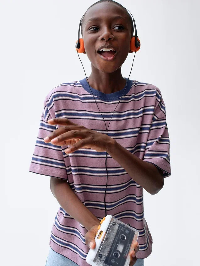 Camiseta holgada para niños
