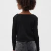 Camiseta infantil con cuello de lazo