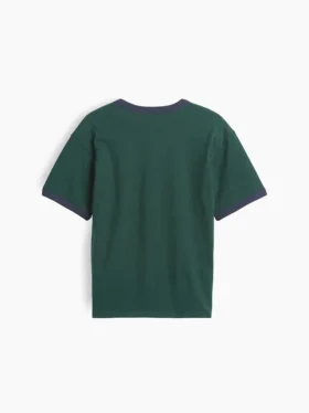Camiseta infantil con cuello redondo y estampado «Relaxed New York»