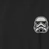 Camiseta infantil con diseño bordado de un soldado imperial de Star Wars
