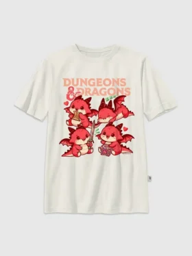 Camiseta infantil con diseño «Chibi» de Dungeons & Dragons
