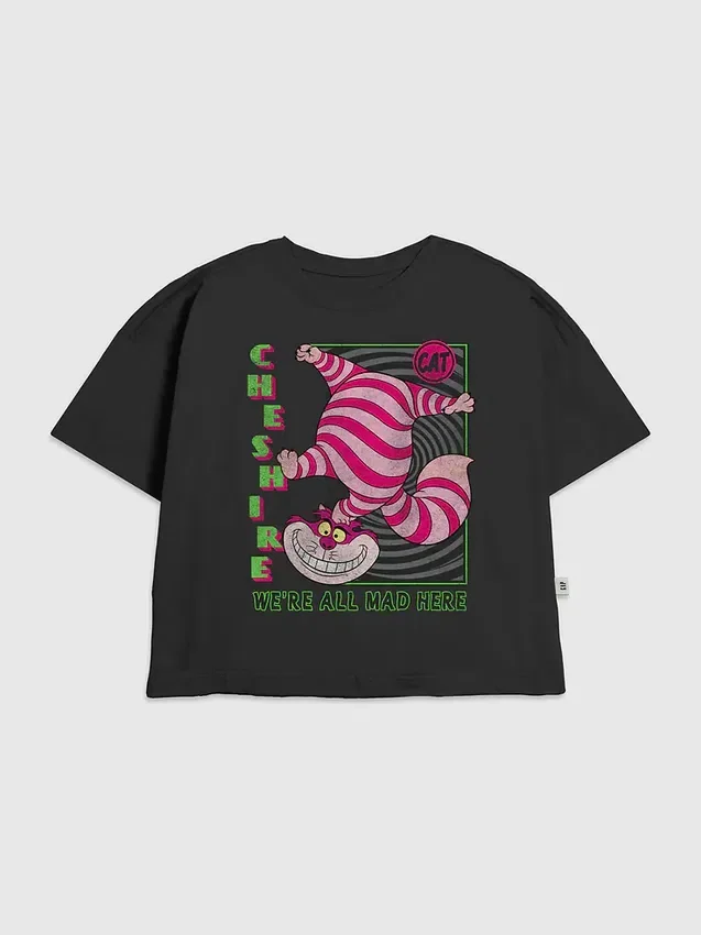Camiseta infantil con diseño de Alicia en el País de las Maravillas